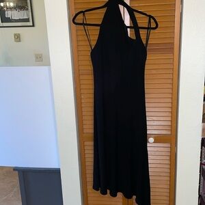 Black Halter BCBG Dress